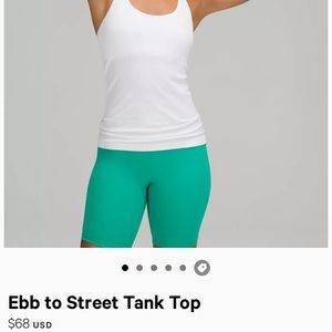 Ebb to Street Lululemon Tank top